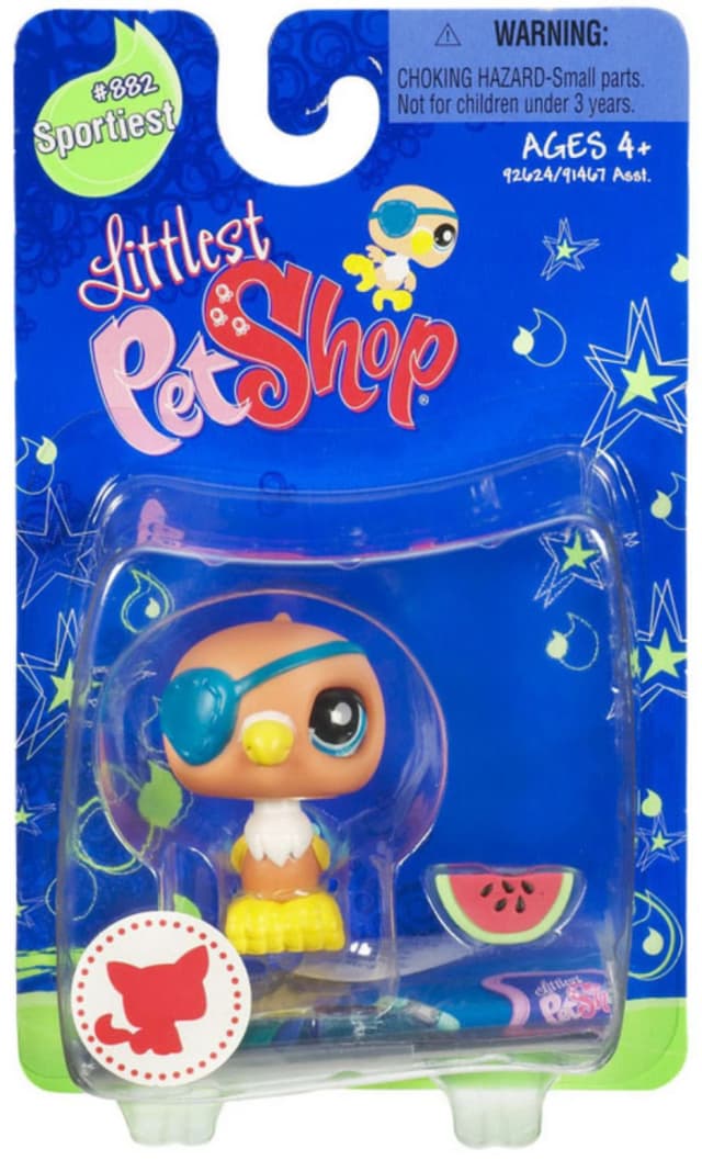 Singles pack with Parrot #882