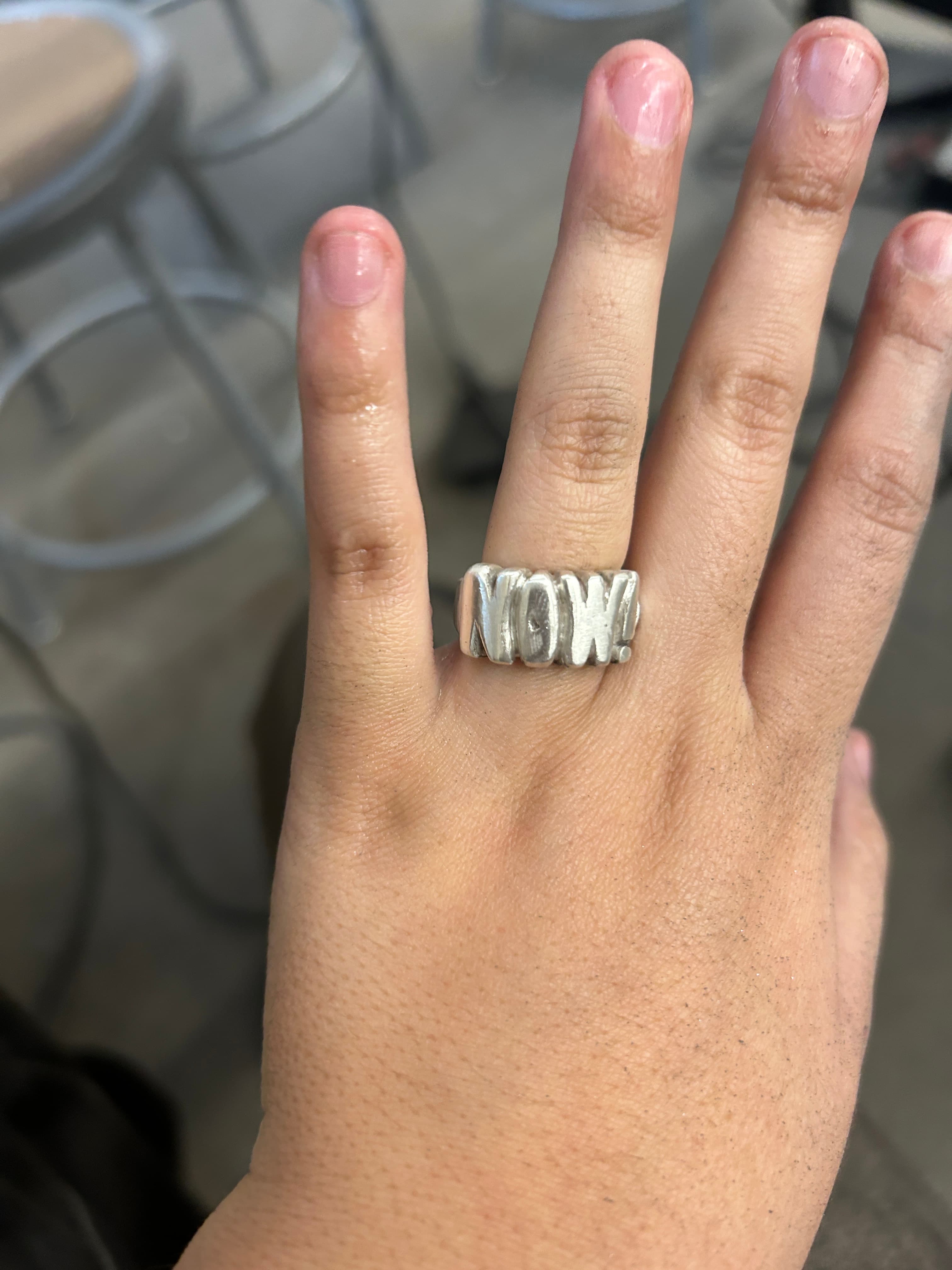 "NOW" ring image NaN