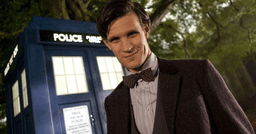 matt smith as the 11th doctor who